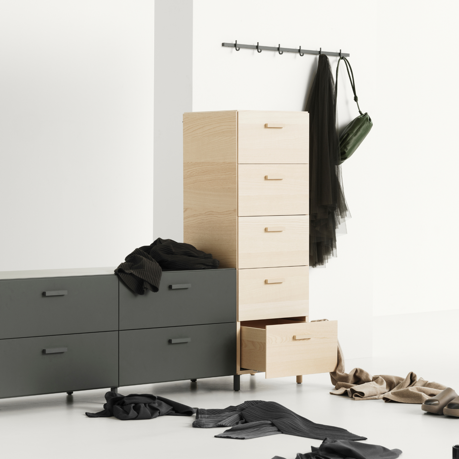 Relief Chest of Drawers Tall